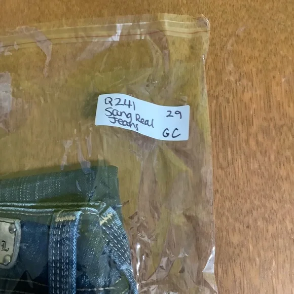 Sang Real Bootcut Jeans Sz 29 Dark Blue - Picture 13 of 13